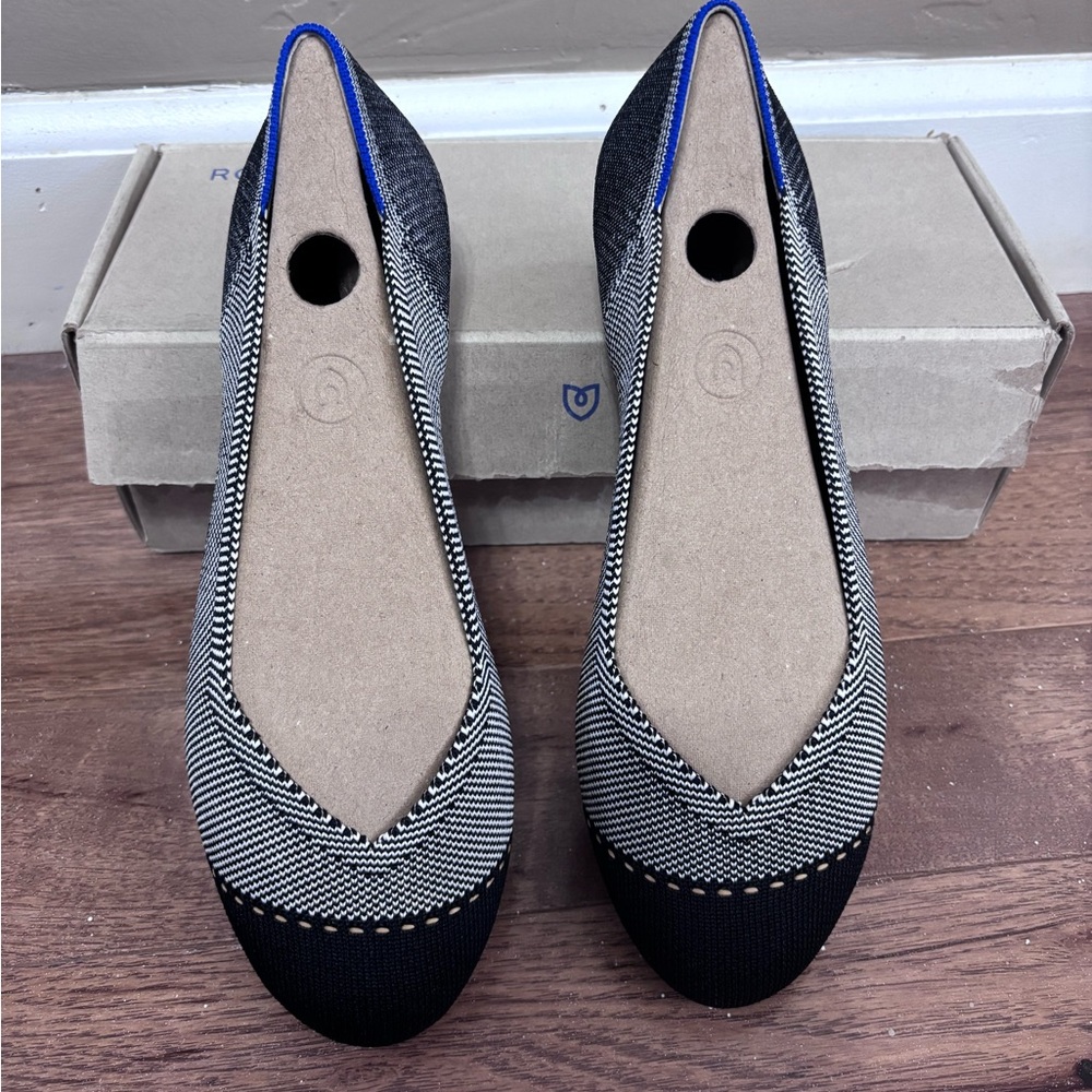 Rothy’s The Flat Captoe Gray